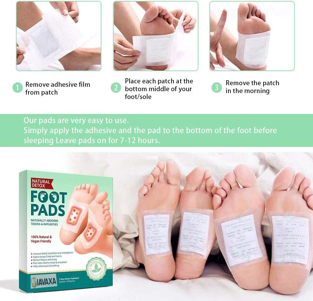 Premium Detox Foot Patch (Pack of 10) BUY 1 GET 1 FREE