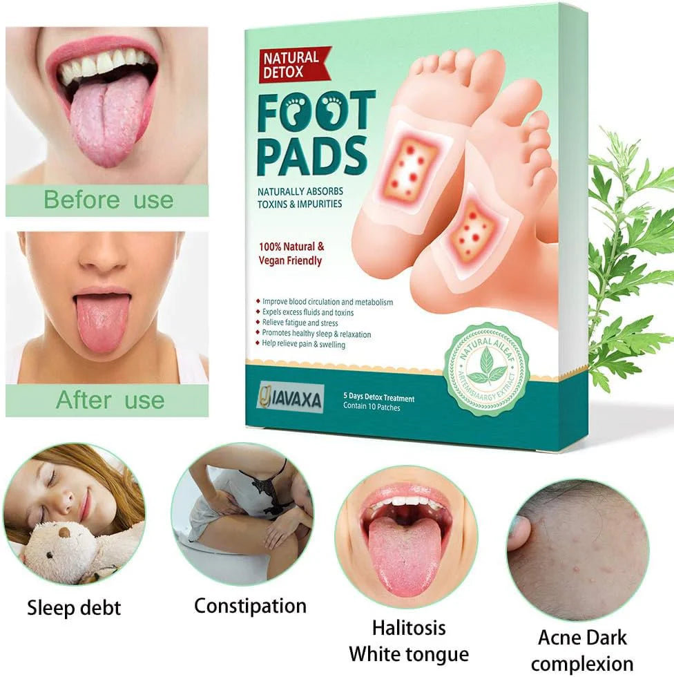 Premium Detox Foot Patch (Pack of 10) BUY 1 GET 1 FREE